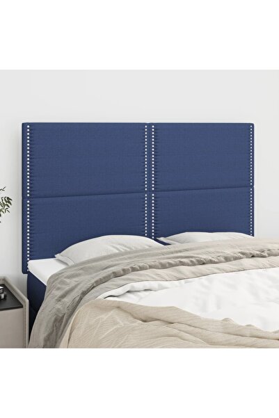 Concept Tăblii de pat, 4 buc, albastru, 72x5x78/88 cm, textil