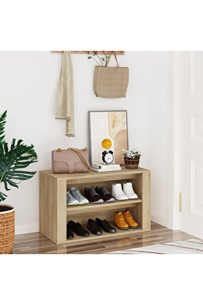 Concept Παπουτσοθήκη, δρυς sonoma, 75x35x45 cm, επεξεργασμένο ξύλο