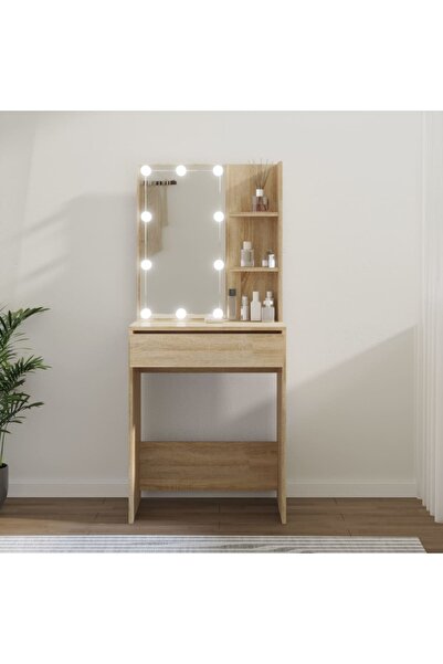 Concept Μπουντουάρ LED, sonoma δρυς, 60x40x140 εκ.