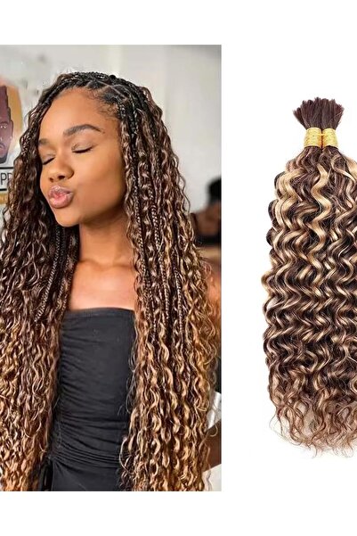 OEM Włosy do warkoczy Boho Water Wave 60 cm 2x100g P4/27# brazylijskie