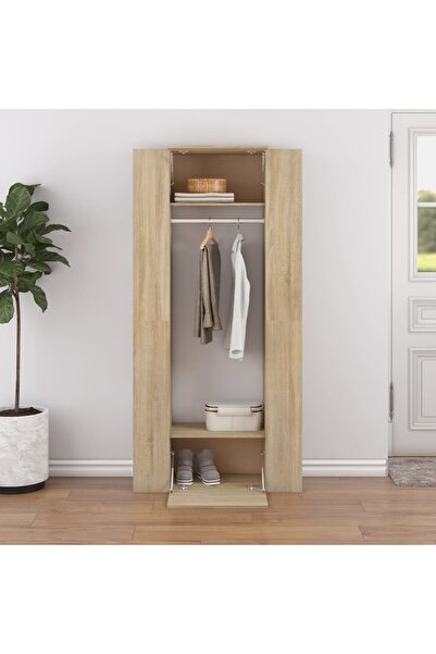 Concept Ντουλάπια διαδρόμου, 2 τεμ., δρυς sonoma, επεξεργασμένο ξύλο