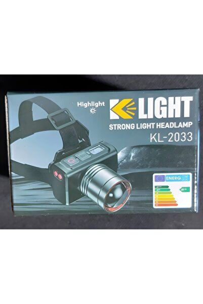 efmues Kafa lambası KL-2033 ultra güçlü power led şarjlı kafa feneri