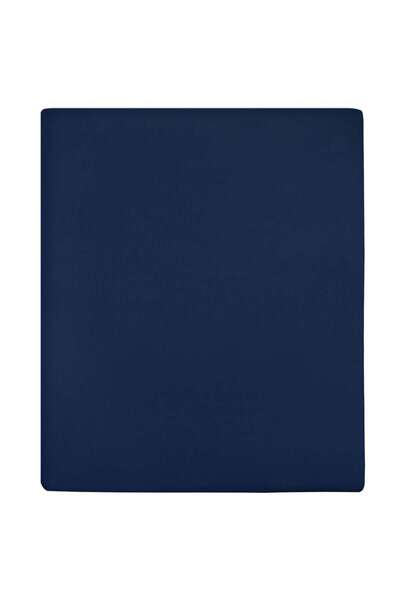 Concept Ελαστικό Σεντόνι , μπλε σκούρο, 160x200 εκ., Βαμβάκι