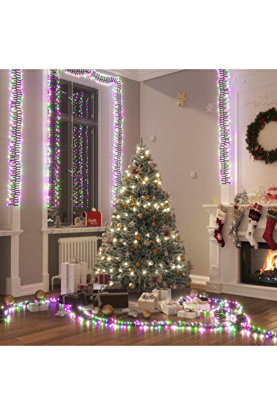 Concept Cluster installation, 3000 LEDs, pastel multicolor, 60 m, PVC