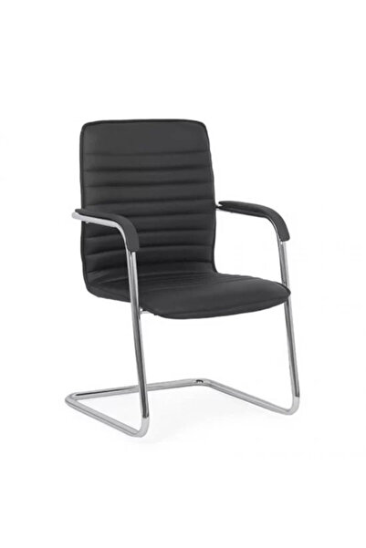 Concept Mobili Scaun de conferinta GAMA, piele ecologica, Negru