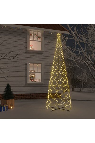 Concept Κωνικό χριστουγεννιάτικο δέντρο, 1400 LED, ζεστό λευκό, 160x500 εκ.