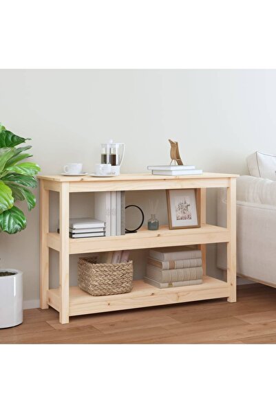 Concept Τραπέζι κονσόλας, 110x40x74 cm, μασίφ ξύλο πεύκου