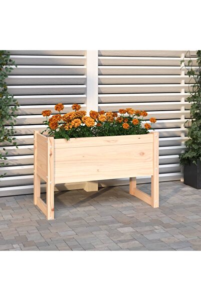 Concept Γλάστρα, 78x40x52 cm, από μασίφ ξύλο πεύκου