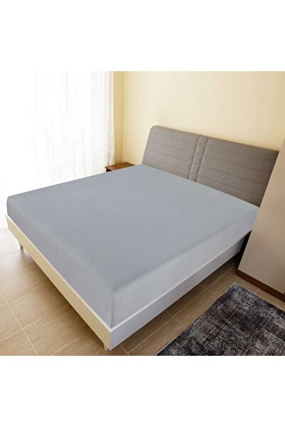 Concept Ελαστικό Σεντόνι , 2 τεμ., γκρι, 180x200 εκ., Βαμβάκι