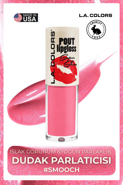 L.A Colors Pout Shiny Lipgloss - Islak Görünümlü Yoğun Parlaklık Veren Dudak ...