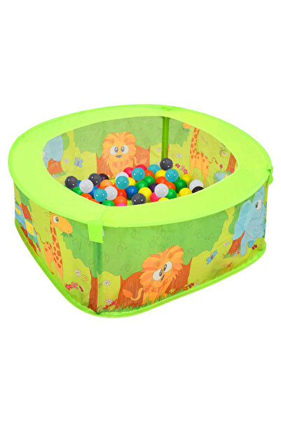 Concept Piscină cu bile pentru copii, 300 de bile, 75x75x32 cm