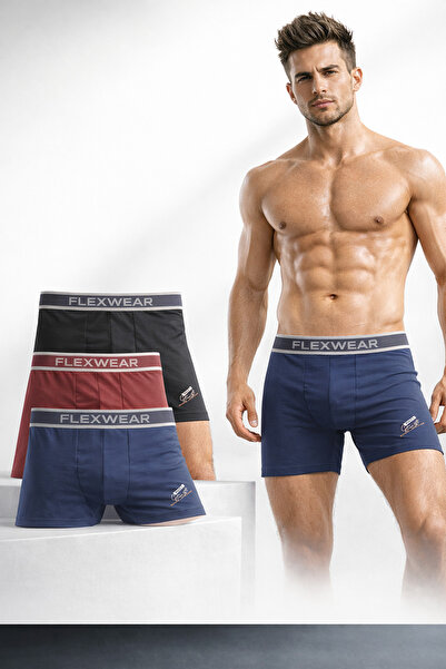 Fajr AlYaqin Men's Boxer Shorts, Men's Stretch Comfortable Boxer Shorts, 6 Pairs