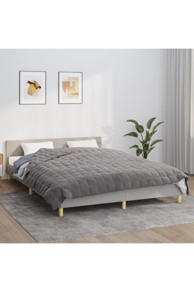 Concept Κουβέρτα με βάρη, γκρι, 220x240 cm, 15 kg, ύφασμα