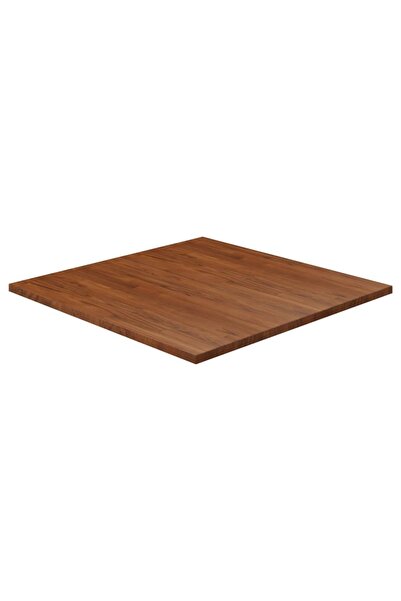 Concept Σκούρο καφέ τετράγωνη επιφάνεια τραπεζιού από επεξεργασμένη δρυ 90x90...