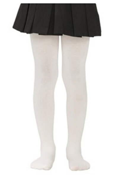 Penti Girls' tights Extra Cotton 90 DEN - White