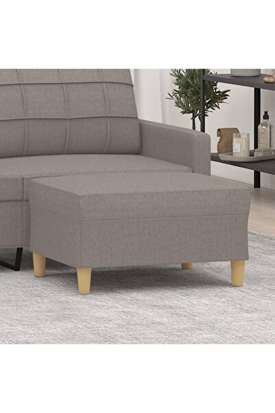 Concept Taburet, gri taupe, 70x55x41 cm, material textil