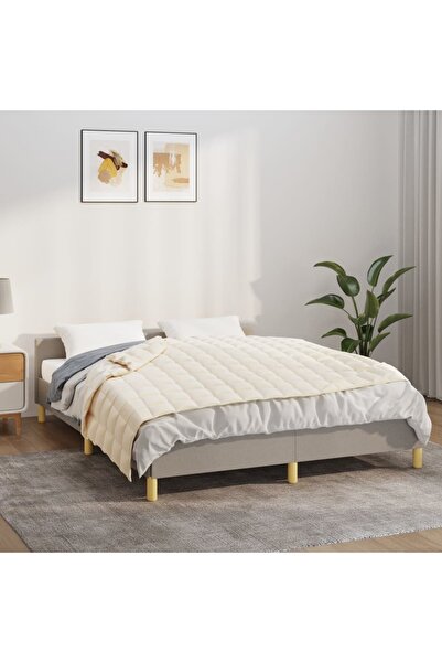 Concept Βαριά Κουβέρτα , ανοιχτό κρεμ, 135x200 cm, 6 kg, ύφασμα