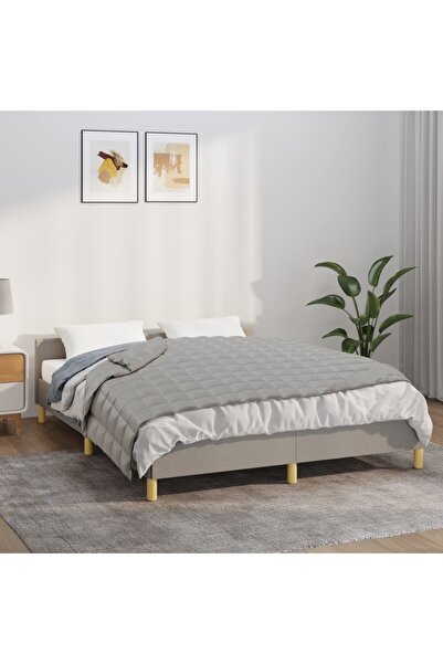 Concept Pătură grea, gri, 137x200 cm, 10 kg, material textil