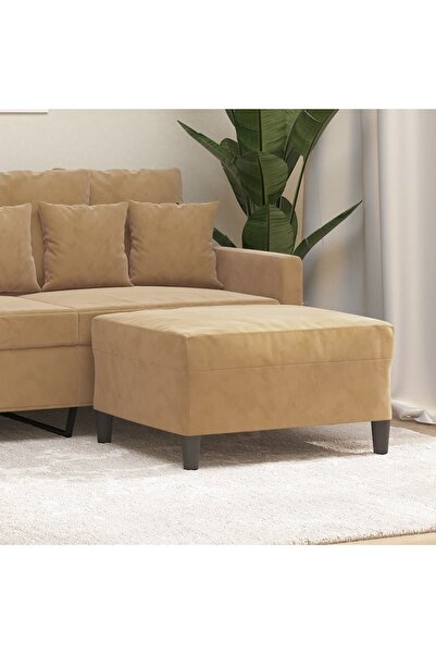 Concept Taburet, maro, 70x55x41 cm, catifea