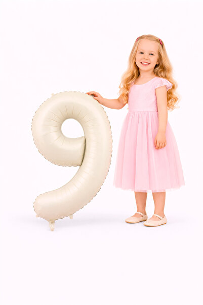 Yusuf Dirik YD Party Supplies بالون فويلو على شكل رقم 9 مقاس 76 سم 34 بوصة