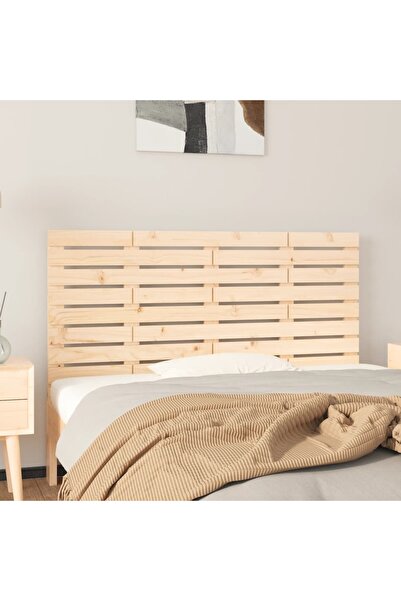 Concept Tăblie de pat pentru perete, 126x3x63 cm, lemn masiv de pin