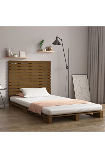 Concept Κεφαλάρι τοίχου, μελί καφέ, 81x3x91,5 cm, ξύλο πεύκου