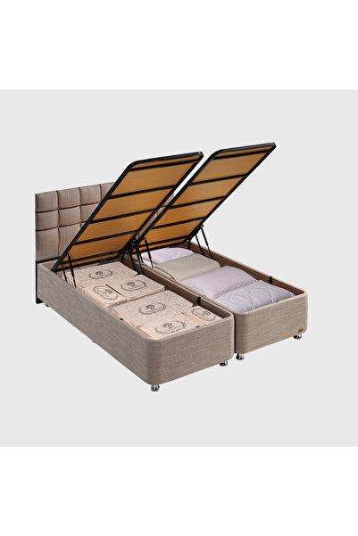 Less Home Bazaaltı Keçe Sandık 3'lü Set (Mini,Maxi,Mega) Bej