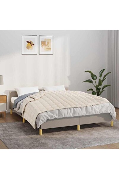 Concept Κουβέρτα με βάρη, ανοιχτό κρεμ, 120x180 cm, 9 kg, ύφασμα