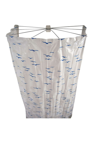 Ridder Cabină de duș Ombrella, albastru, 200 cm, 58203