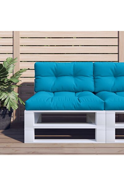 Concept Μαξιλάρια καναπέ από παλέτα, 2 τεμ., ανοιχτό μπλε, ύφασμα