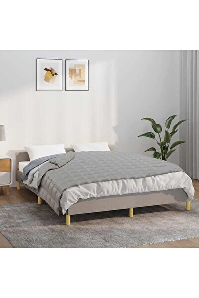 Concept Pătură cu greutăți, gri, 120x180 cm, 9 kg, material textil