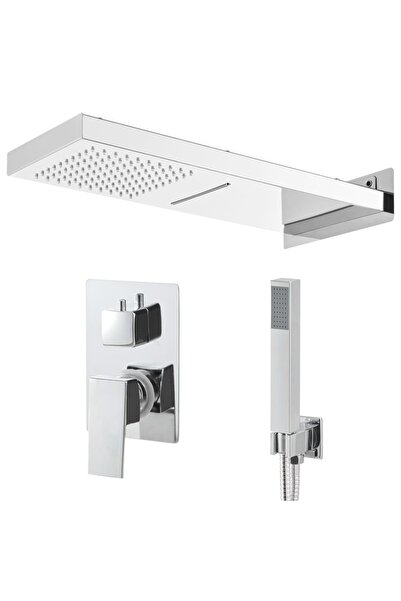 Concept Shower system, silver, stainless steel 201