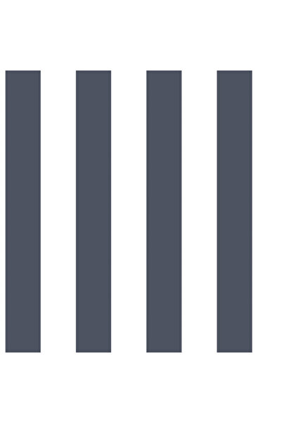 Noordwand Ταπετσαρία Urban Friends & Coffee με Ριγέ , μπλε και λευκό