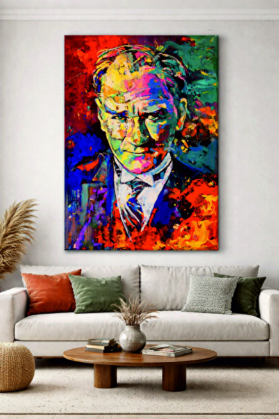 Göktuğ Hediyelik Okul Kreş Ev ve İşyerlerine Boya Görünümlü Mustafa Kemal Ata...