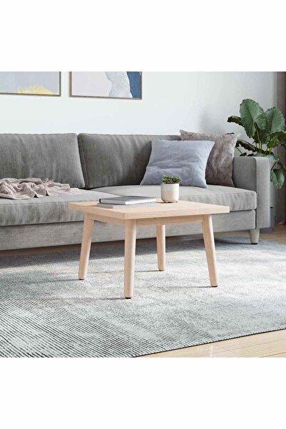 Concept Επιφάνεια τραπεζιού, 60x60x2,5 cm, μασίφ ξύλο πεύκου, τετράγωνη