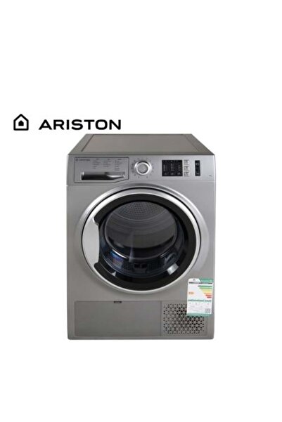 Ariston مجفف ملابس أمامي التحميل 8 كجم - مكثف - 15 برنامجًا - فضي - موديل NTS...