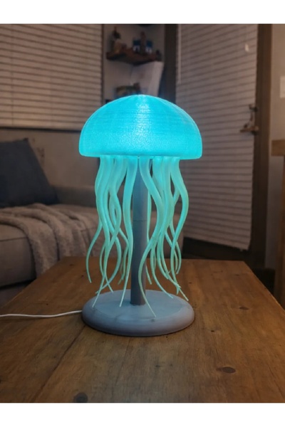 KAMER LED IŞIKLI DENİZ ANASI MASA GECE LAMBASI