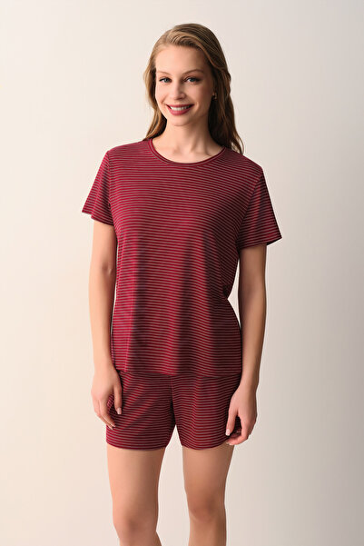 SUWEN Σετ Πιτζάμες Casual Σορτς