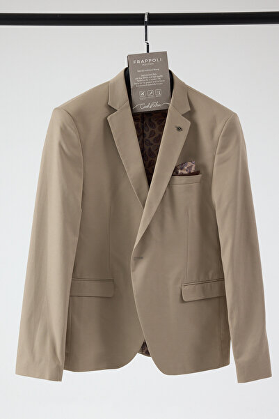 Frappoli Poly Erkek Krem ελαστικό ύφασμα Βαμβάκι συσκευασία εφαρμοστό Sport B...