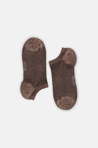 SUWEN Chic Lurex Patik Çorap