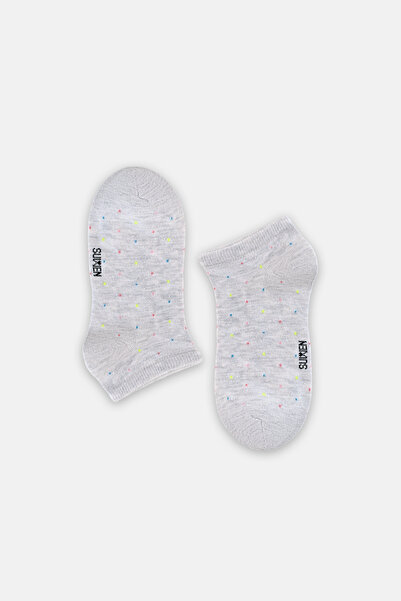 SUWEN Dots Sneakers Socks
