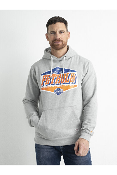 Petrol Industries Pullover Hoodie mit Kapuze Sweater Hooded Print