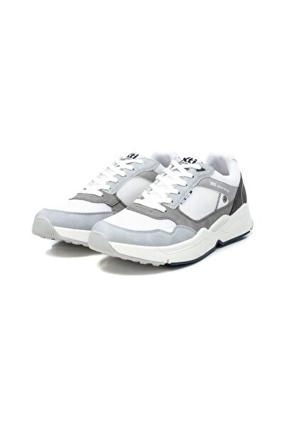 XTI Schuhe Freizeitschuh GREY TEXTILE COMBINED MEN SHOES