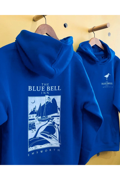 LUMİART Men's Hooded Double Oversized Three Thread P Cotton U Sea Sailing B P...