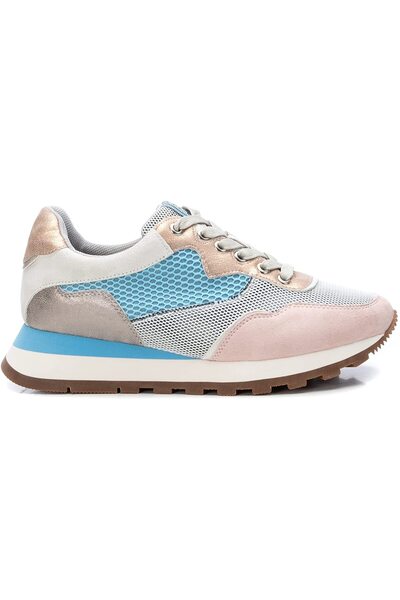 XTI Schuhe Sneaker low NUDE TEXTILE COMBINED LADIES SHOES