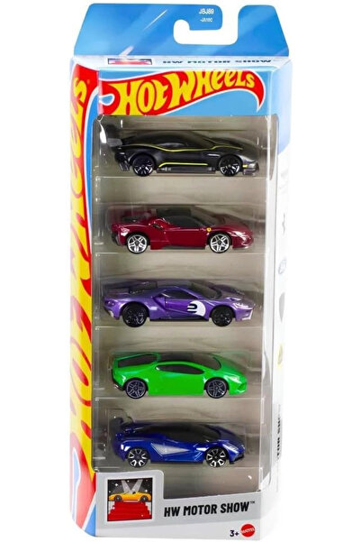 HOT WHEELS مجموعة سيارات HW MOTOR SHOW JBJ89