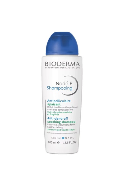 Bioderma Node P Șampon calmant anti-mătreață pentru scalp sensibil, 400 ml, 4...