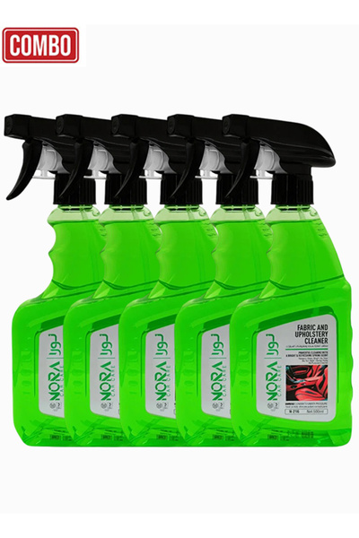 Nora منظف ​​الأقمشة والمفروشات كومبو N-216 بخاخ تنظيف عميق برائحة الحمضيات، م...