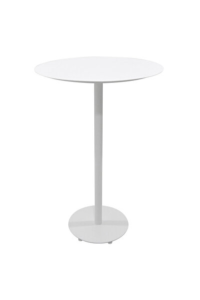 Maison Mex Round garden/terrace bar table NICOSIA H.107 D.70 white
