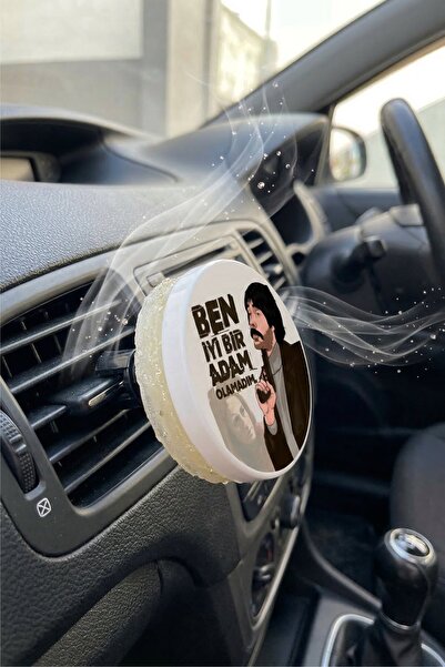 PROMOSYONİK Ben İyi Bir Adam Olamadım Tasarımlı Fan Petek Oto Kokusu